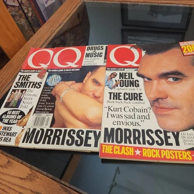 Lot of 3 Q Magazine Morrissey The Smiths 9/92 1/94 9/95 Ships from US - Image 1 of 4