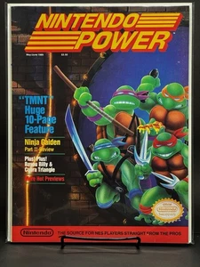 Nintendo Power Magazine May/June 1989 Vol. 6 with Mega Man 2 Poster & Inserts - Picture 1 of 1