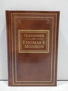 Teachings of Thomas S Monson Mormon LDS Leather 2014 Employee Gift Edition New  - Picture 1 of 13