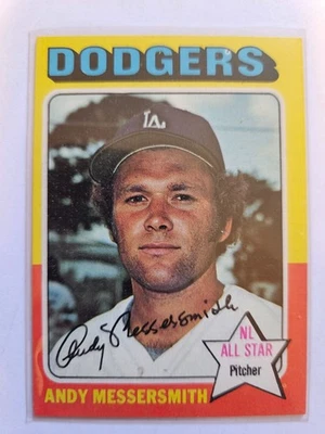 1975 TOPPS ANDY MESSERSMITH #440 NM - Image 1 of 2