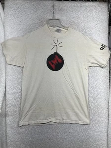 Vintage LWL Shirt Mens XL White Music Pinball Records Lester Punk 90s - Picture 1 of 13