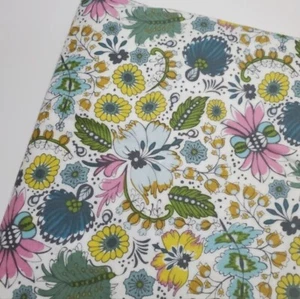 Anna Maria Horner Flannel Fabric Drawing Garden Floral OOP Quilt FAT QUARTER - Picture 1 of 1