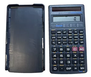 Casio fx-82 Solar fraction Schulrechner Schule Taschenrechner schwarz - - Bild 1 von 3