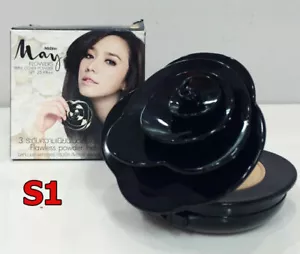 Mistine May Flowers Triple Cover Powder SPF 25 PA 10 g. # S1 - Picture 1 of 4