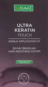 nuNAAT Brazilian Ultra Keratin Touch KIT SISTEMA DE ALISADO DE CABELLO - Imagen 1 de 3