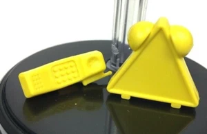 Muñeca Barbie Skipper teléfono inalámbrico amarillo reloj alarma adolescente 1988 - Imagen 1 de 5