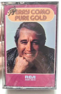 NEW Sealed Perry Como Pure Gold Cassette tape 1975 RCA  - Image 1 of 4