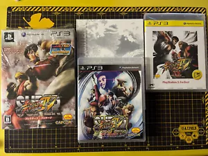 Super Street Fighter IV 4 Collectors + Street Fighter IV (NEW) Asia English PS3 - Picture 1 of 13