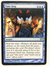 MTG 1x Time Stop Champions of Kamigawa Modern Magic the Gathering Card x1 MP