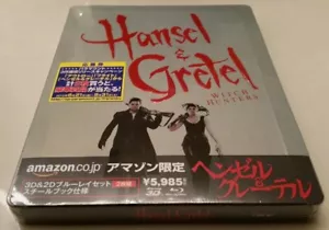 Hansel and Gretel Witch Hunters 3D STEELBOOK (Blu-ray, Japan) ***SEALED*** - Foto 1 di 7