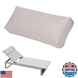 Rasugarlary Headrest Pillow for Pool Chaise Lounge, Pool Lounge Pillows Outdo - Picture 1 of 5