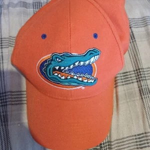 Florida Gators Hat Cap Small Stretch Orange NCAA Football Zephyr Mens - Picture 1 of 3