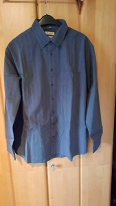 mehrfarbig graues längsgestreiftes elegantes A. W. Dunmore Herren Oberhemd 2XL - Bild 1 von 7