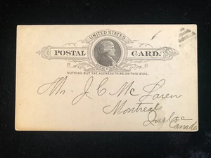 WI MILWAUKEE GOVT POSTAL #UX9 COLOR ILLUS HORSE W/FLY NET, TO CANADA - Bild 1 von 2