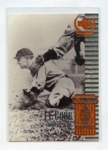 1999 UPPERDECK CENTURY LEGENDS  # 3   TY COBB , DETROIT TIGERS