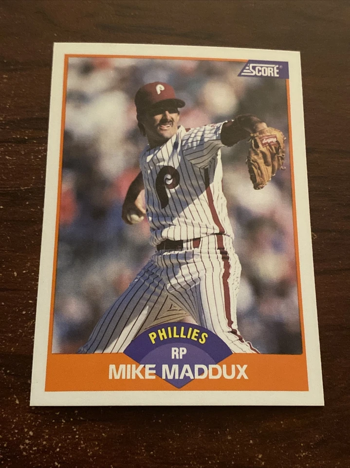1989 Score #393 Mike Maddux Phillies C3064* - Image 1 of 1