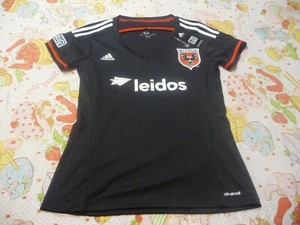 Nueva con etiquetas 2014 Adidas Climacool DC United MLS Fútbol Hogar Camiseta Negra Para Mujer M NUEVA - Imagen 1 de 10