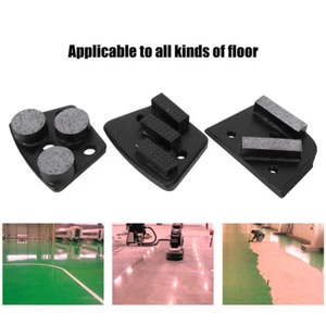3 X Floor Polisher Pads Set Grinding Tool Concrete Epoxy Floor Polishing - Picture 1 of 9