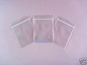 100 bolsas de plástico de almacenamiento con cremallera con cierre de polietileno 2 mil_2" x 2,7"_50 x 70 mm - Imagen 1 de 12