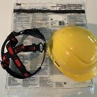 NEW 3M H-702R H-700 Series Hard Hat-Four Point Ratchet Suspension FREE SHIPPING