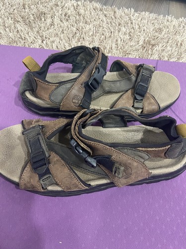 Sandali da uomo in pelle Timberland taglia 11M