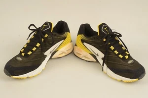 Nike Air Max Running Shoes Black White & Yellow Size 8 NEW w/o Box with Defect - Picture 1 of 5