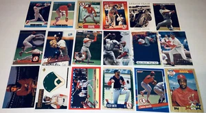 Ozzie Smith Lot Of 18 Different St Louis Cardinal Baseball Cards Member HOF K15 - Picture 1 of 3