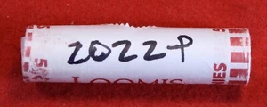 2022-P Lincoln Shield Cent Penny 50 Coin roll Uncirculated rolls - Picture 1 of 1