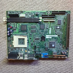 DELL Motherboard Optiplex GX110 PGA370 Intel 810 Chipset ATX Main System Board - Picture 1 of 4