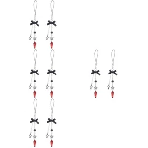  4 Pieces Pentagramm-Handykette Handy-Armband-Anhänger Handyanhänger Mit Riemen - Zdjęcie 1 z 12