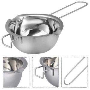 1pc Stainless Steel Melting Pot with Handle for Melting Chocolate Butter Candy - Picture 1 of 12