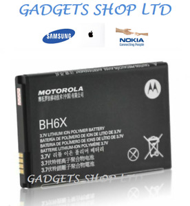 Genuine Motorola BH6X BH-6X Lithium Polymer Battery SNN5893A - 1880 mAh