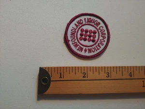 *1 RARE NEWFOUNDLAND LIQUOR CORPORATION BEER ALCOHOL PATCH CREST BADGE ECUSSON * - Picture 1 of 1