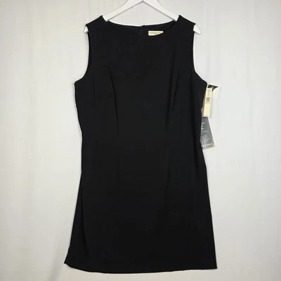 Vestido Vaina Amanda Smith Mujer 18W Nuevo con Etiquetas Negro Sin Mangas Carrera Foto 1 de 4