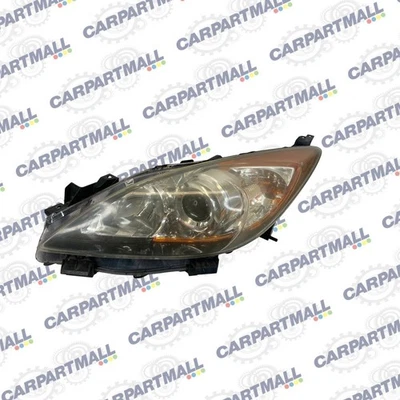 2010-2013 MAZDA 3 MAZDA3 DRIVER LEFT HEADLIGHT HEADLAMP HALOGEN BBM4-51040 - Imagem 1 de 4