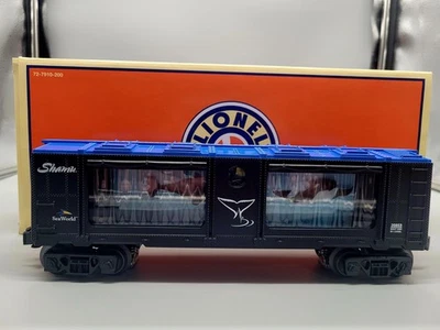 LIONEL TRAINS SEAWORLD SHAMU OPERATING LIGHTED AQUARIUM CAR O GAUGE NEW 6-26853 - Image 1 of 4