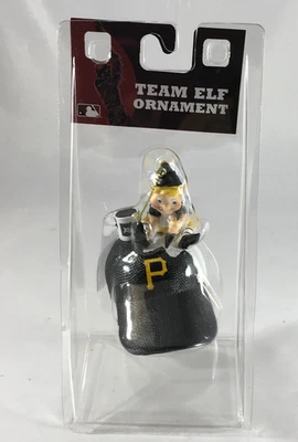 Pittsburgh Pirates Team Elf Ornament Baseball Cap MLB Baseball Team Sports - Image 1 of 3