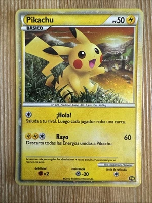 Pokemon TCG Pikachu World PW Collection 2010 Spanish VLP - Image 1 of 2
