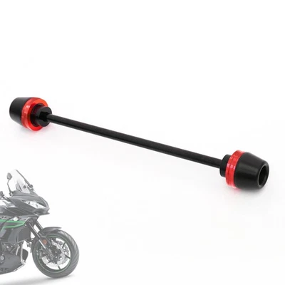 Red Front Fork Axle Slider Protector For Kawasaki Z650 2021 2020 2019 18 17 - Image 1 of 4