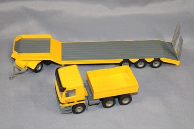 Siku 4113 Mercedes Benz Tieflader Meyer & Co Siku Super-Serie im Maßstab 1/55 - Bild 1 von 4