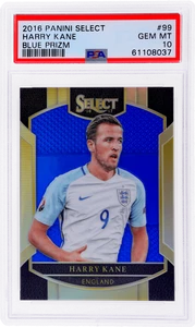 2016 Panini Select Harry Kane Blue Prizm #99/299 PSA 10 - Foto 1 di 2