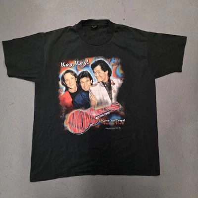 Camisa De Colección Monkees Para Hombres XL 30 Aniversario Banda Gira 1996 Telar Fruit Años 90 Foto 1 de 4