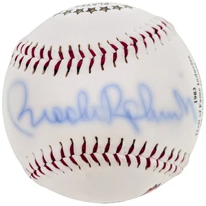 Brooks Robinson Signed Official Statball Logo Baseball Orioles PSA/DNA #T43845 - Picture 1 of 7