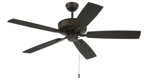 Espresso 52"Outdoor Ceiling Fan from the Outdoor Pro Plus 52 Collection - Picture 1 of 4