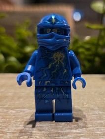 Ninjago NRG Jay Minifigure LEGO Blue Lightning Ninja 9570