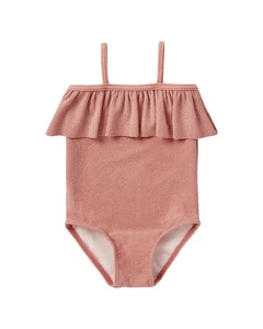 Rylee + Cru Collective Ruffle One-Piece - Picture 1 of 6