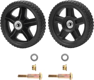 Rasenmäher Räder 8 Zoll Räder für Rasenmäher (2er Set) Radsätze - Bild 1 von 12