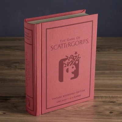 WS GAME COMPANY Scattergories Vintage Bookshelf Edition Board Game