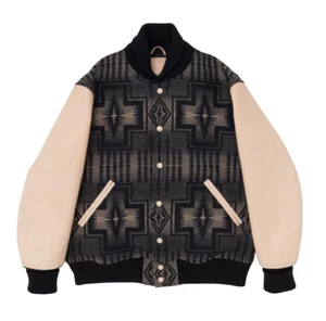 Hender Scheme x Pendleton Stadium Jacket Size M Wool USA Made Vintage - Picture 1 of 6