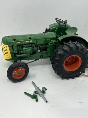 Franklin Mint The Oliver Super 99 DieselFarm Tractor 1:12 W/ tag and box RD DESC - Image 1 of 4